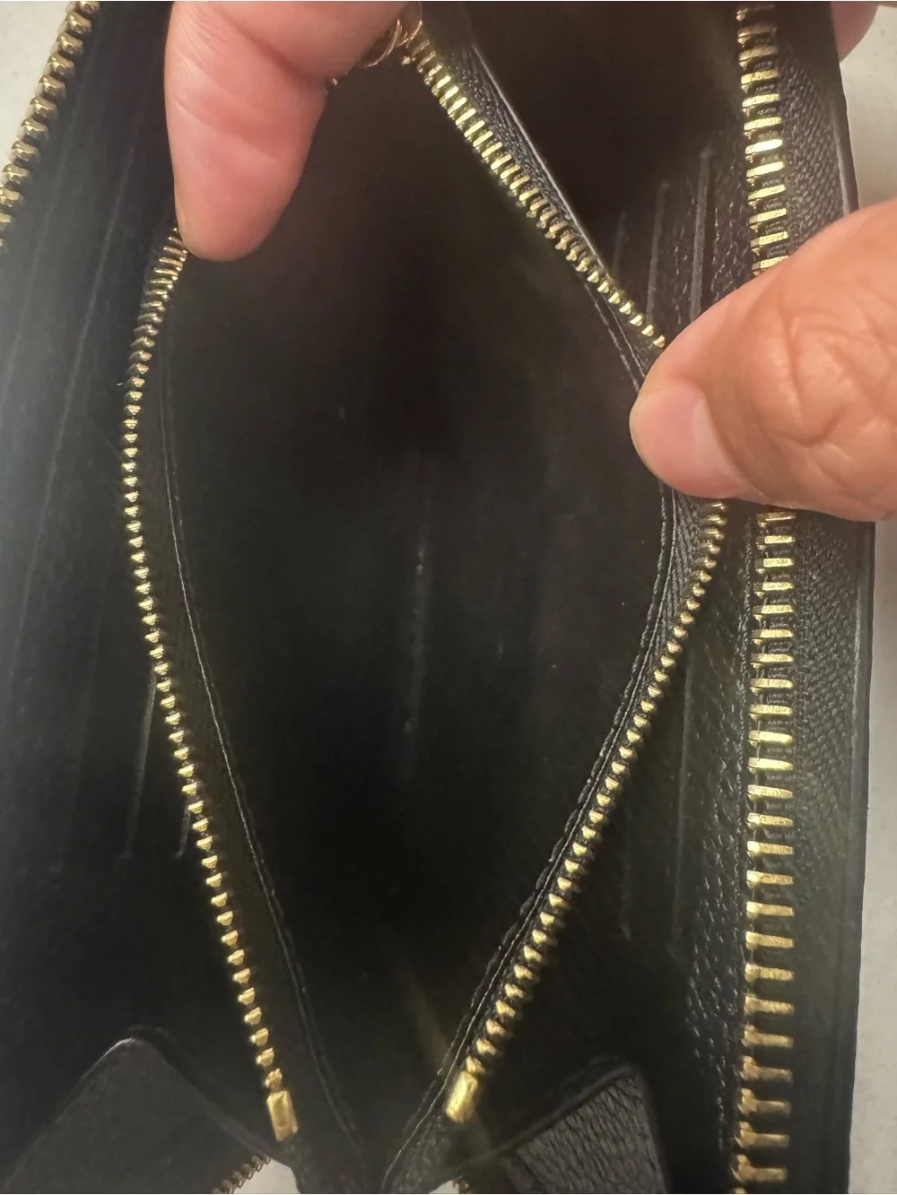 Louis Vuitton Margot Medium Size Wallet in Empreinte Leather